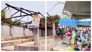 লক্ষ টাকার রাজস্ব আদায়, তবুও নেই মির্জাপুর হাটের উন্নয়ন