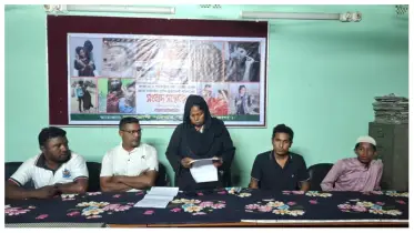 নেত্রকোনায় তরুণীকে ধর্ষণ, অভিযুক্তের মায়ের সংবাদ সম্মেলন