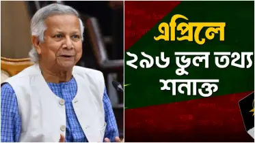 এপ্রিলে প্রধান উপদেষ্টাকে ঘিরে সর্বোচ্চ ভুল তথ্য প্রচার, ফেসবুকেই বেশি অপতথ্যের বিস্তার