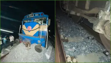 পদ্মা রেল লিঙ্কে ভাঙায় লাইনচ্যুত হলো খুলনাগামী জাহানাবাদ এক্সপ্রেস
