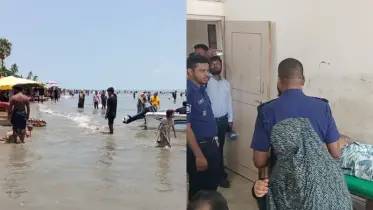 কুয়াকাটায় সাগরে গোসলে নেমে পর্যটকের মৃত্যু