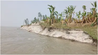 বর্ষার আগেই ব্রহ্মপুত্র ভাঙনে দিশেহারা কুড়িগ্রামের মানুষ