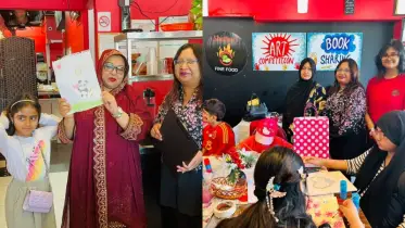 চিত্রাঙ্কন ও বই শেয়ারিং-এ মুগ্ধ করল বিসিসিবি ওমেন-এর অনন্য আয়োজন
