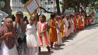 মাদ্রাসার শিশুদের মানববন্ধনে অংশগ্রহণ করানোয় লিগ্যাল নোটিশ