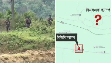 গুগল ম্যাপে সীমান্তে বিজিবি চিহ্নিত হলেও গায়েব বিএসএফ ক্যাম্প, নিরাপত্তা ঝুঁকিতে উদ্বেগ