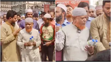 জামায়াতের সপ্তাহব্যাপী তৃষ্ণার্ত পথচারীদের মাঝে সুপেয় পানি বিতরণ কর্মসূচির উদ্বোধন