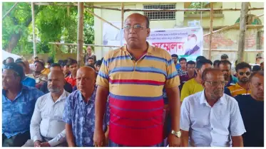 নড়াইল জেলা বিএনপি সভাপতির বিরুদ্ধে ষড়যন্ত্রের প্রতিবাদে সংবাদ সম্মেলন