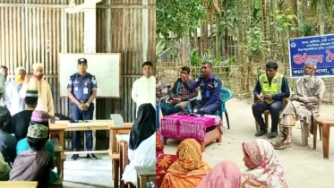 অপরাধের বিরুদ্ধে বিভিন্ন পদক্ষেপ, প্রশংসায় ভাসছেন ওসি নাজমুল আলম