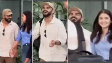 বিরাট কোহলির ছেলেমানুষি, অনুষ্কার সাথে প্রাণখোলা হাসির মুহূর্ত ভাইরাল