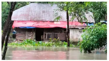 বাগেরগঞ্জে ঘূর্ণিঝড় ‘শক্তি’ প্রভাব, নিম্নাঞ্চল প্লাবিত