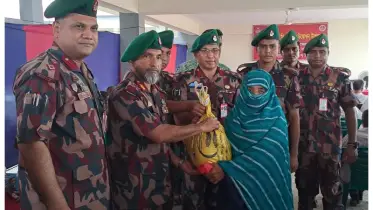ছুটিপুরে বিজিবির ব্যতিক্রম উদ্যোগ সীমান্তে নিরাপত্তা ও সেবায়