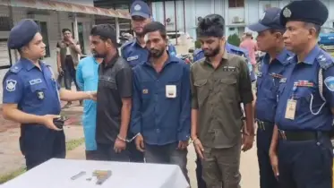 কুমিল্লায় শীর্ষ সন্ত্রাসী খায়রুল ও দুই সহযোগী ডাকাতির প্রস্তুতিকালে গ্রেফতার