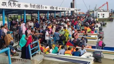 পাটুরিয়া ও আরিচা রুটে স্বস্তির ঈদযাত্রা, প্রশাসনের কঠোর নজরদারি