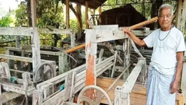 শেরপুরে নানা প্রতিবন্ধকতায় বিলুপ্তির পথে ক্ষুদ্র নৃগোষ্ঠীদের তাঁতশিল্প