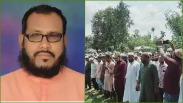 ঝিনাইগাতীতে বিএনপি নেতা খলিলুর রহমানের জানাজা সম্পন্ন