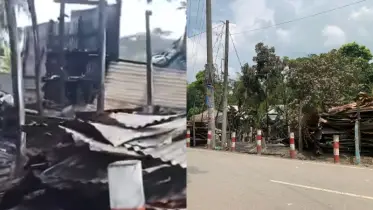 আগুনে পুড়লো ১৫ দোকান 