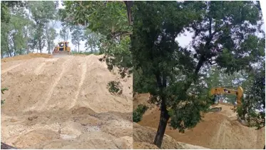 আবারো নির্বিচারে পাহাড় কাটছে কেইপিজেড, হুমকিতে পরিবেশ ও জীববৈচিত্র্য 