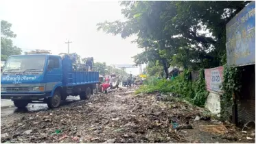 অপসারণ করা হলো ফটিকছড়ির ময়লার ভাগাড় 