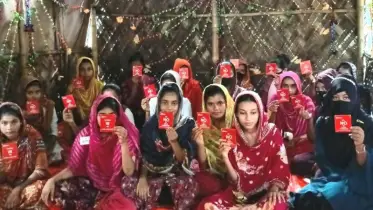 বাগেরহাটে স্বপ্নসারথিরা বাল্যবিয়েকে দেখালো লাল কার্ড