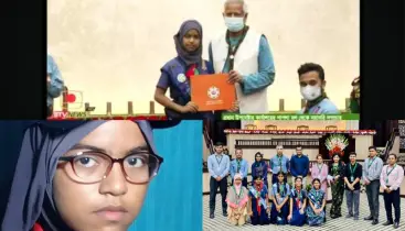 প্রধান উপদেষ্টার হাত থেকে শাপলা কাব এওয়ার্ড নিলেন পটুয়াখালীর সুন্নাহ