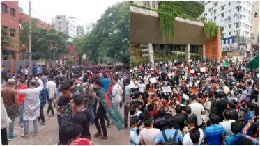 যেভাবে ফিনিক্স পাখির মত জুলাই আন্দোলনের মোড় ঘুরিয়ে দেন বেসরকারি বিশ্ববিদ্যালয়ের শিক্ষার্থীরা