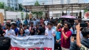 ঢাকার ব্যবসায়ী সোহাগ হত্যার প্রতিবাদে উত্তাল নওগাঁ