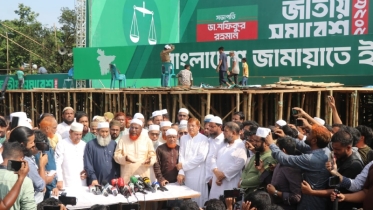 ঐতিহাসিক সোহরাওয়ার্দী উদ্যান জাতীয় সমাবেশ অনুষ্ঠানের জন্য সম্পূর্ণ প্রস্তুত