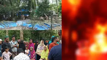 গ্যাস সিলিন্ডার বিস্ফোরণ, এক পরিবারের ৫ জনের মৃত্যু, রাঙ্গাবালীতে শোকের ছায়া