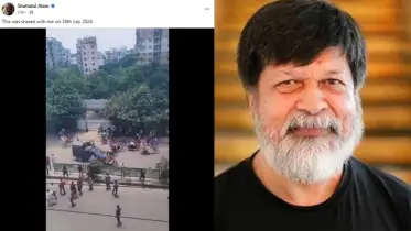 জুলাই আন্দোলনের ভয়াবহ মুহূর্তের ভিডিও শেয়ার করলেন শহিদুল আলম