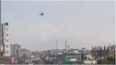 ছাত্রদের দমাতে না পেরে হেলিকপ্টার থেকে গুলি চালায় স্বৈরাচার সরকার