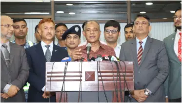 তৃতীয় টার্মিনালের জন্য জনবল নিরূপণ করতেই বিমানবন্দর পরিদর্শন: স্বরাষ্ট্র উপদেষ্টা