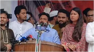 সংস্কার আর মানুষের সকল অধিকার নিশ্চিত না করে নির্বাচন নিয়ে পড়ে থাকলে হবে না: নাহিদ