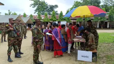জুলাই পুনর্জাগরণ অনুষ্ঠান ঘিরে রাঙামাটিতে সেনাবাহিনীর ফ্রি মেডিকেল ক্যাম্পিং