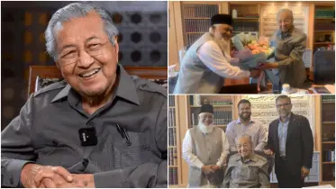 শতবর্ষী মাহাথির মোহাম্মদের জন্মদিনে সুফি মিজানের শুভেচ্ছা