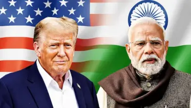 ভারতীয় পণ্যে ২৫% পর্যন্ত শুল্ক আরোপের হুমকি ট্রাম্পের