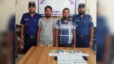 জামালপুরে ট্রেনের টিকিটসহ দুই কালোবাজারি আটক