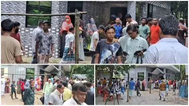 লক্ষ্মীপুরে মাইক্রোবাস দুর্ঘটনায় একই পরিবারের ৭ জনের মৃত্যু, এলাকায় শোকের মাতম