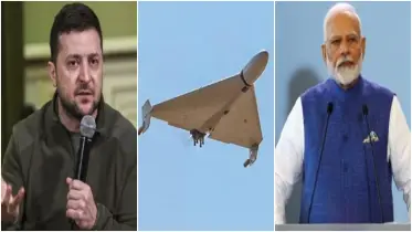 রুশ ড্রোন নিয়ে ভারতের দিকে অভিযোগের আঙুল তুললো ইউক্রেন