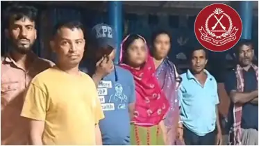 পতাকা বৈঠকের মাধ্যমে ১৬ বাংলাদেশিকে বিজিবির কাছে হস্তান্তর করেছে বিএসএফ