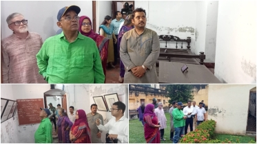 মহাকবির জন্মস্থান সাগরদাঁড়ি পরিদর্শনে পরিকল্পনা মন্ত্রণালয়ের সিনিয়র সচিব