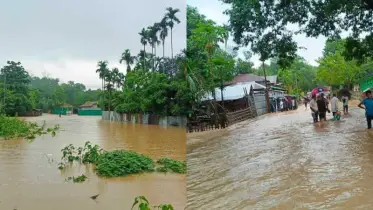 জালিয়াপাড়া-সিন্দুকছড়ি সড়কে জলাবদ্ধতা, বন্ধ যান চলাচল