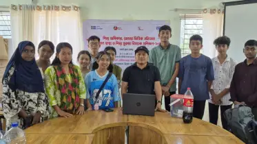 খাগড়াছড়িতে কিশোর-কিশোরীদের নিয়ে এনসিটিএফ’র প্রশিক্ষণ