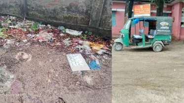 হাসপাতালই যেন গণশৌচাগার!