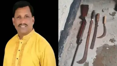 মঠবাড়িয়ায় দেশীয় অস্ত্রসহ ইউপি সদস্য গ্রেফতার
