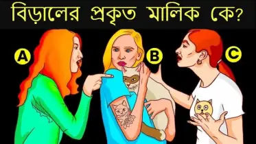 মাত্র ৫ সেকেন্ডে বলুন, কে এই বিড়ালের আসল মালিক? ৯৯% মানুষই ভুল করে!
