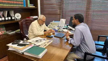 বগা সেতু নির্মাণে অগ্রগতি সাধনে দ্বিতীয় দফায় সেতু উপদেষ্টার সঙ্গে ড. মাসুদের বৈঠক