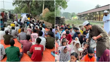 পথশিশুদের সাথে ইফতার করলো ইউএফজি 