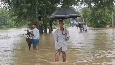 দীঘিনালার নিম্নাঞ্চল প্লাবিত, লংগদুর সাথে সারাদেশের সড়ক যোগাযোগ বিচ্ছিন্ন