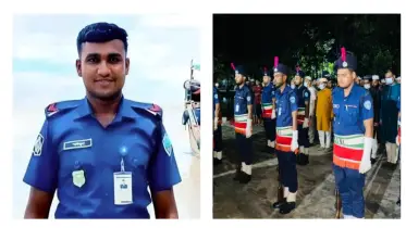 পারিবারিক কবরস্থানে শায়িত হলেন ট্রলার ডুবিতে নিহত পুলিশ সদস্য সাইফুল