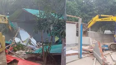 গাজীপুরে যৌথ অভিযানে ৩৫ কোটি টাকার বনভূমি উদ্ধার: ২০৫টি অবৈধ স্থাপনা উচ্ছেদ
